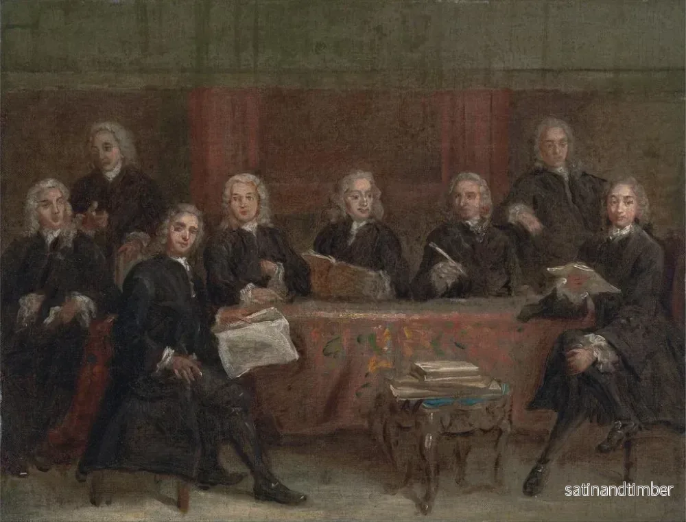 Reproduktion av målningen Studie för en gruppporträtt - Joseph Highmore - Bild 2