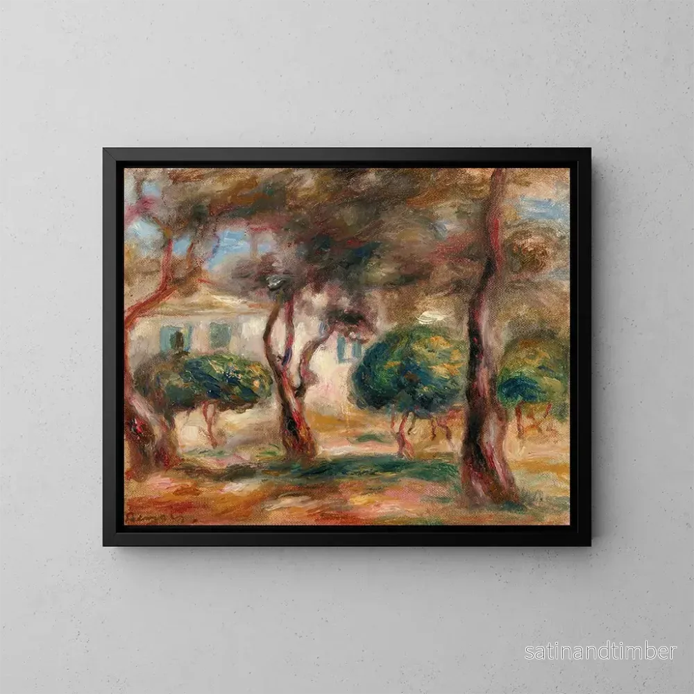 Reproduktion av målningen Le Jardin des Collettes – Pierre-Auguste Renoir Reproduktion av målningen Le Jardin des Collettes – Pierre-Auguste Renoir