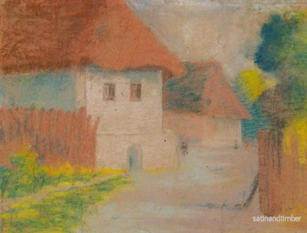 Reproduktion av målningen Dédina - Konstantin Korovin - Bild 2