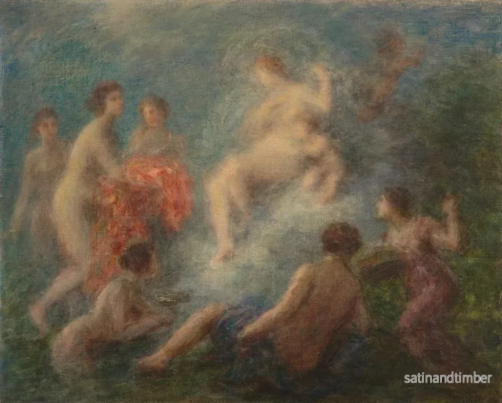 Reproduktion av målningen Toilette de Vénus - Henri Fantin-Latour - Bild 2