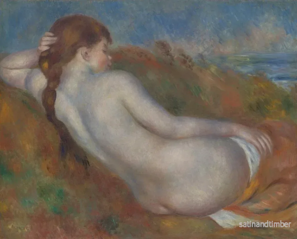 Reproduktion av målningen Nu liggande - Pierre-Auguste Renoir - Bild 2