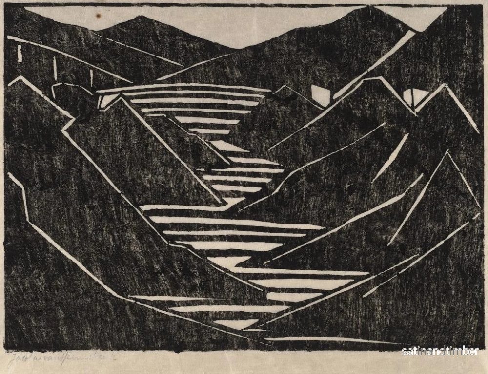 Reproduktion av målningen Fjord - Jacoba van Heemskerck - Bild 2
