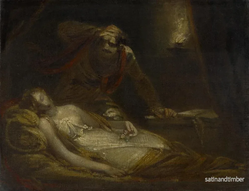 Reproduktion av målningen Othello och Desdémone - Theodor von Holst - Bild 2