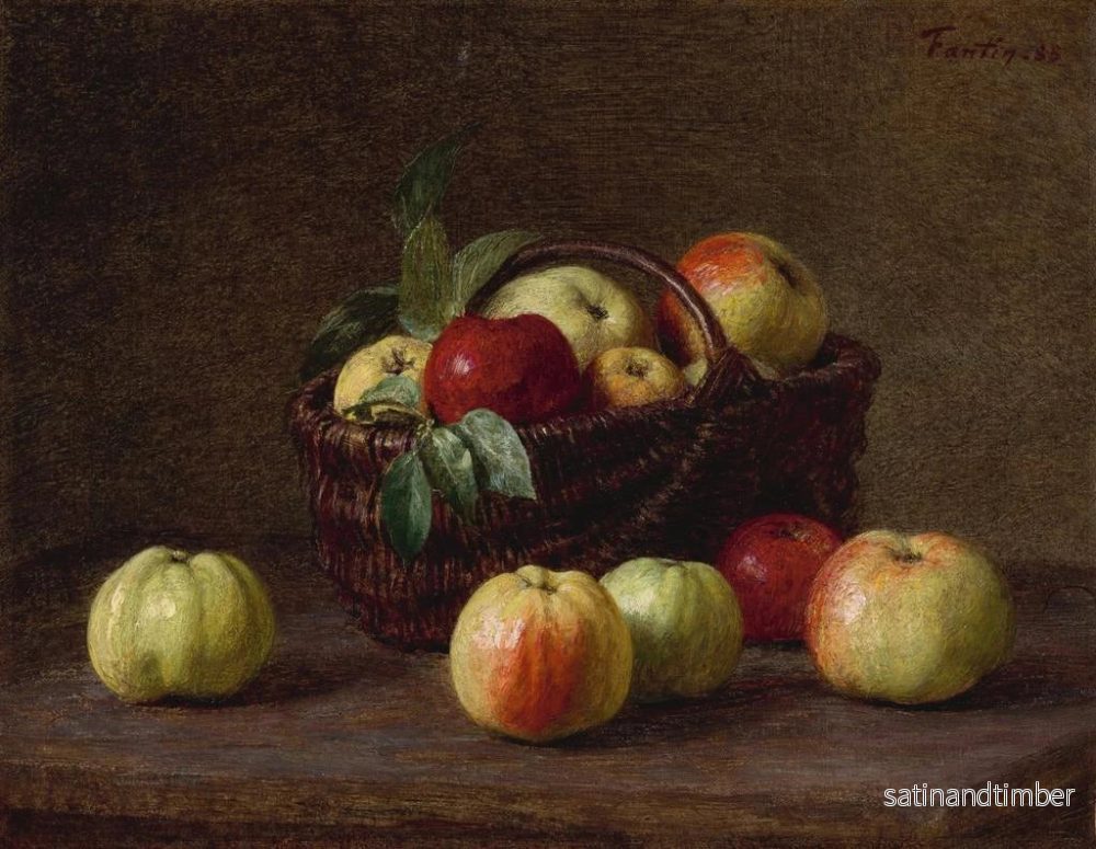 Reproduktion av målningen Pommes - Henri Fantin-Latour - Bild 2