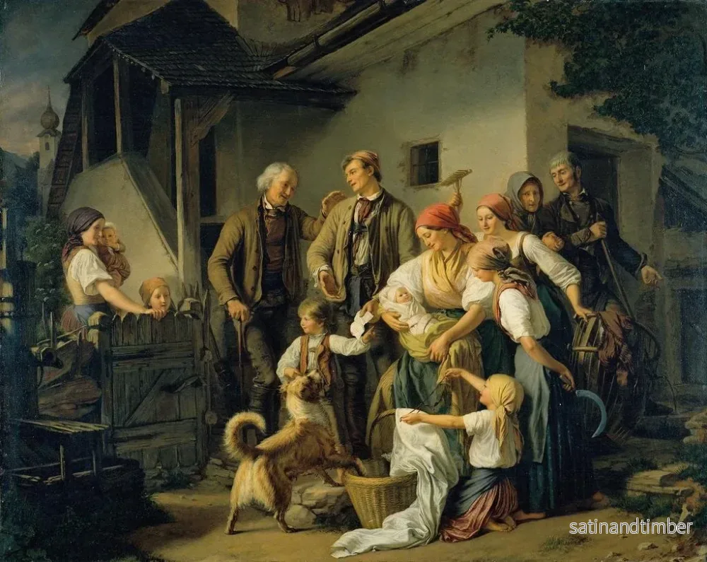 Reproduktion av målningen Le Trouvé - Ferdinand Mallitsch - Bild 2