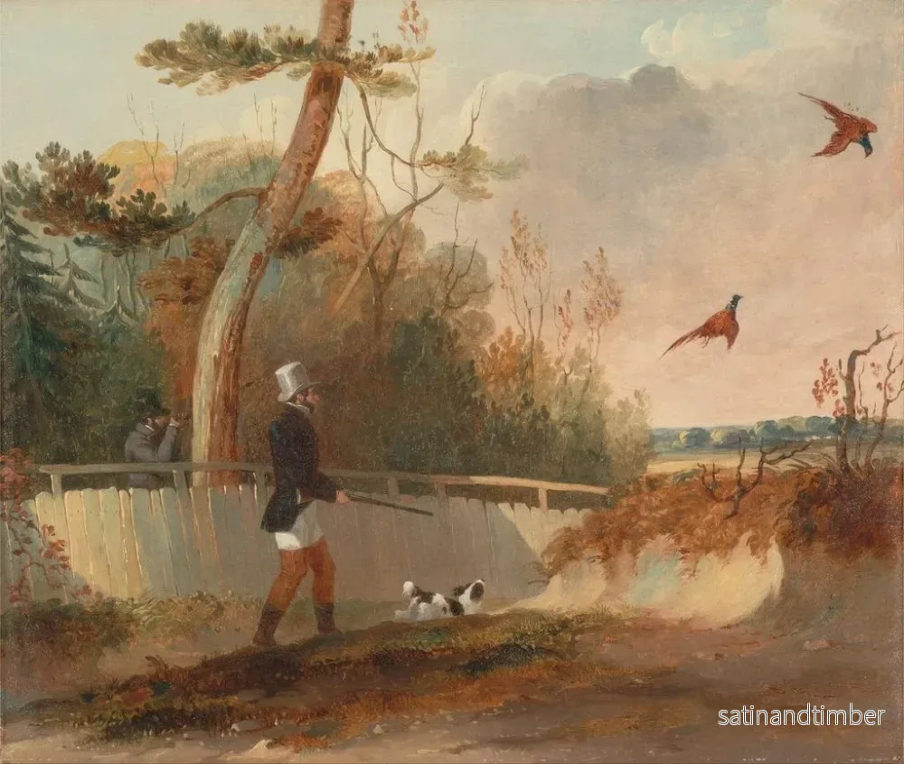 Reproduktion av målningen Tir au faisan - Samuel John Egbert Jones - Bild 2