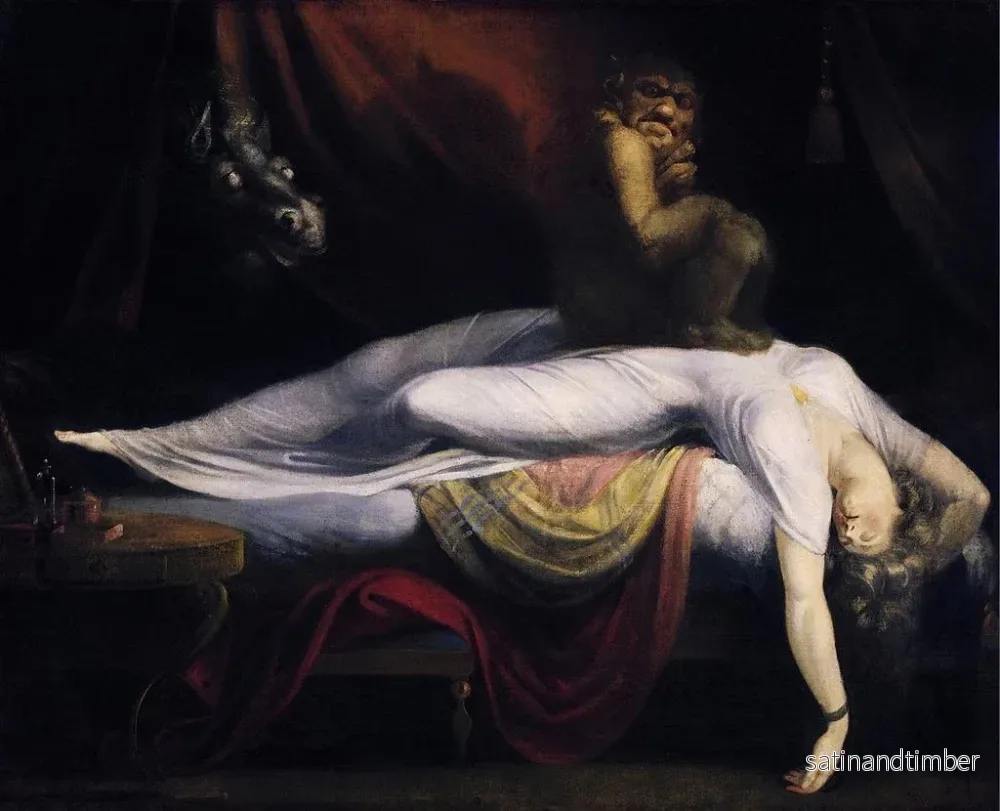 Reproduktion av målningen Le Cauchemar - Henry Fuseli - Bild 2