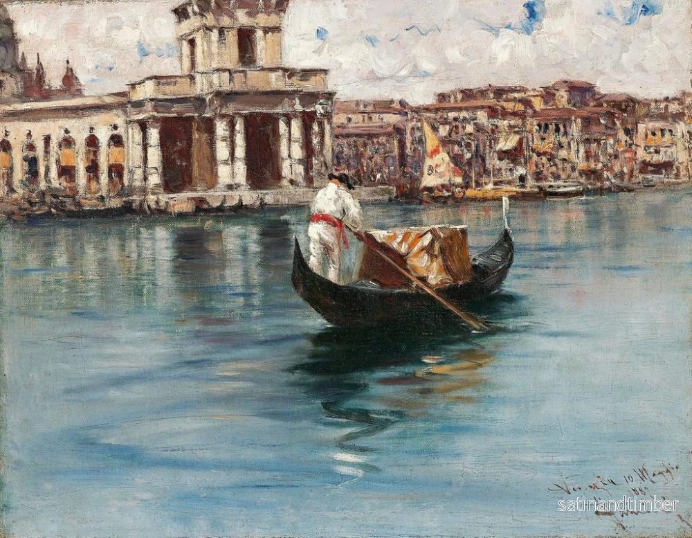 Reproduktion av målningen Grand Canal - Francesco Mancini - Bild 2