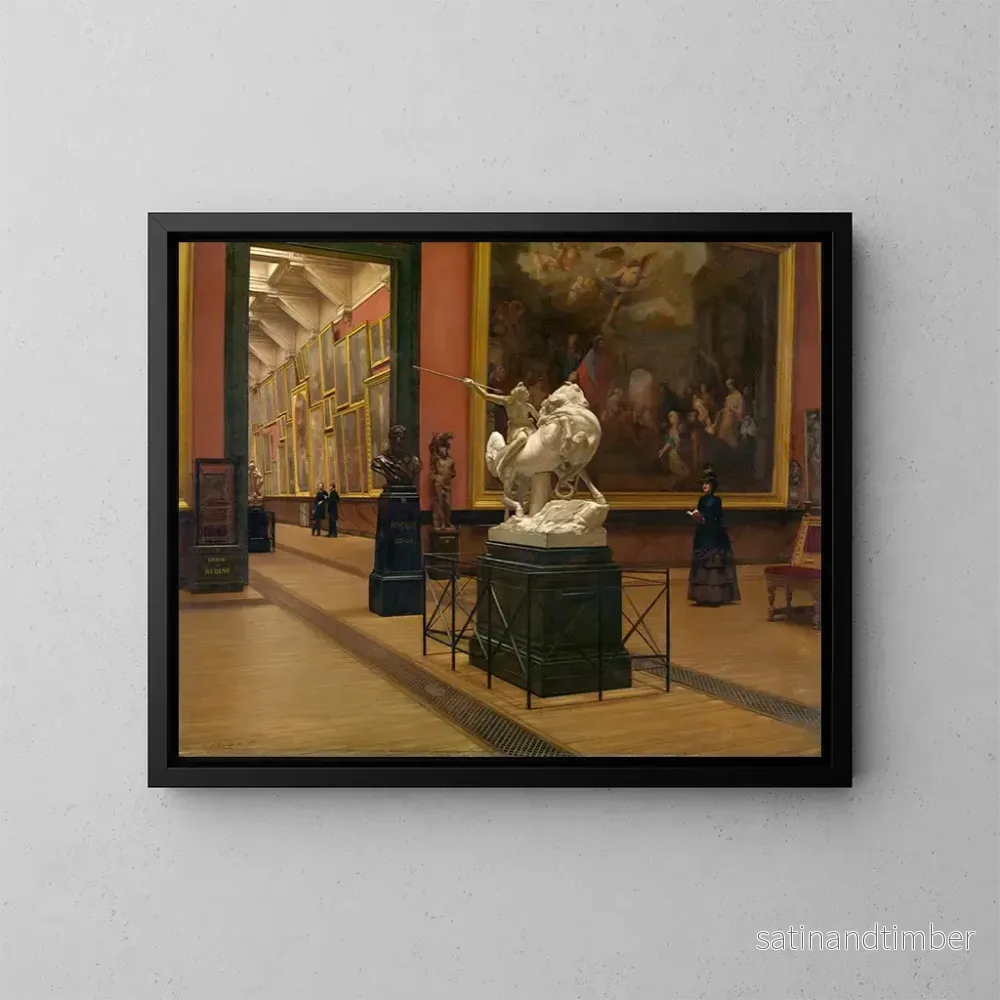Reproduktion av målningen inomhus av museet vid akademien – Henri van Dyck Reproduktion av målningen inomhus av museet vid akademien – Henri van Dyck