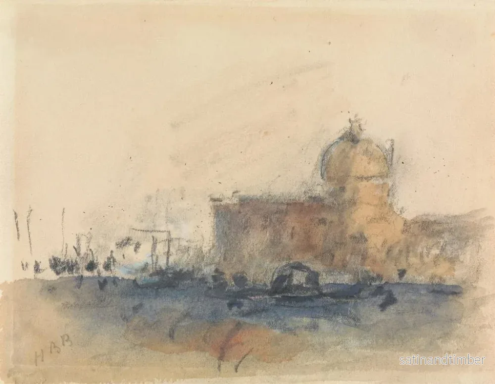 Reproduktion av målningen Venise - Hercules Brabazon Brabazon - Bild 2