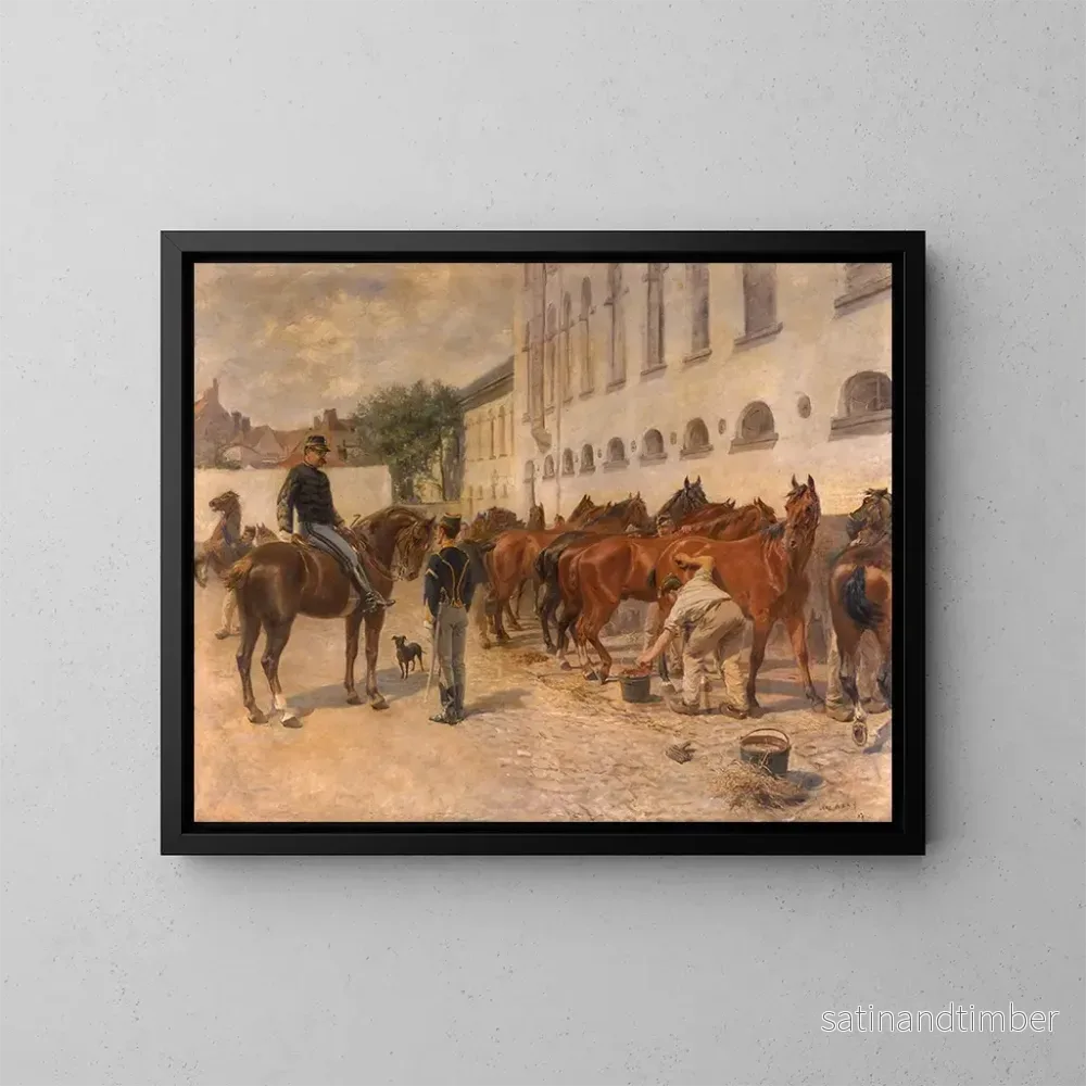 Reproduktion av målningen Toilettage – Léon Eugène Auguste Abry Reproduktion av målningen Toilettage – Léon Eugène Auguste Abry