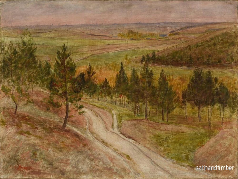 Reproduktion av målningen Landskap av Ardennerna - Émile Barau - Bild 2