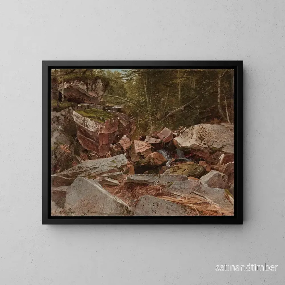 Reproduktion av målningen Studie av North Conway, New Hampshire – David Johnson Reproduktion av målningen Studie av North Conway, New Hampshire – David Johnson