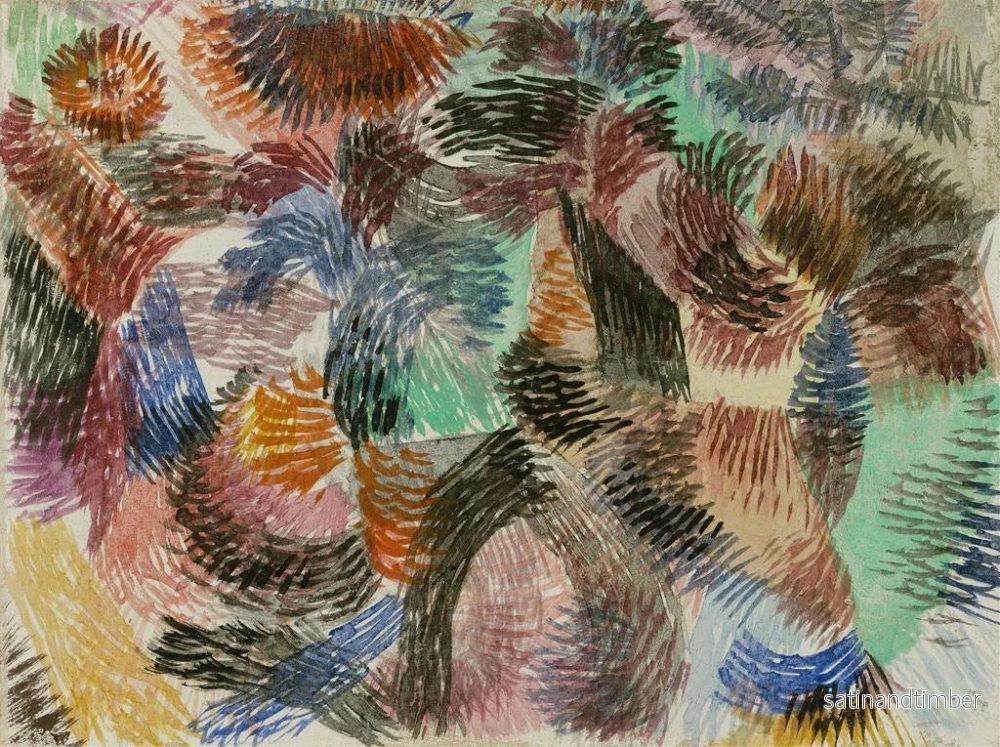 Reproduktion av målningen Libido de la forêt - Paul Klee - Bild 2