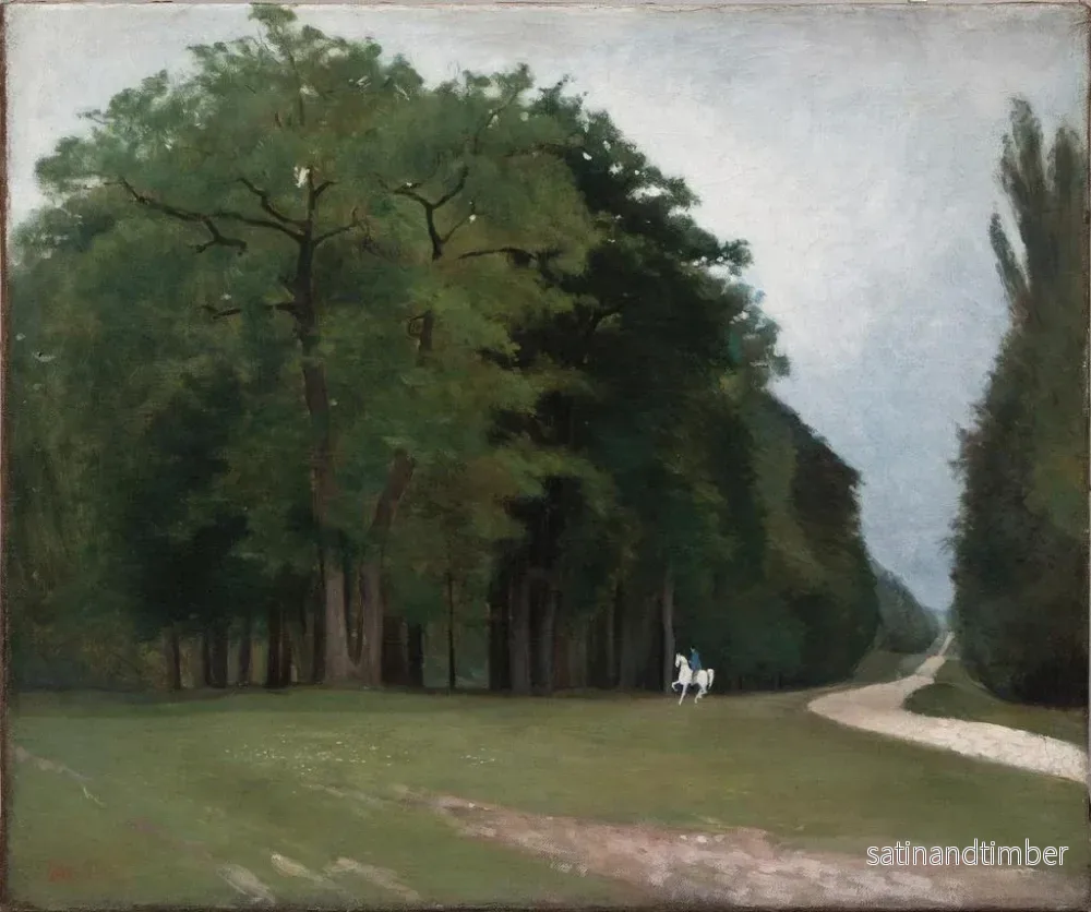 Reproduktion av målningen Route de Paris II - Carl Fredrik Hill - Bild 2