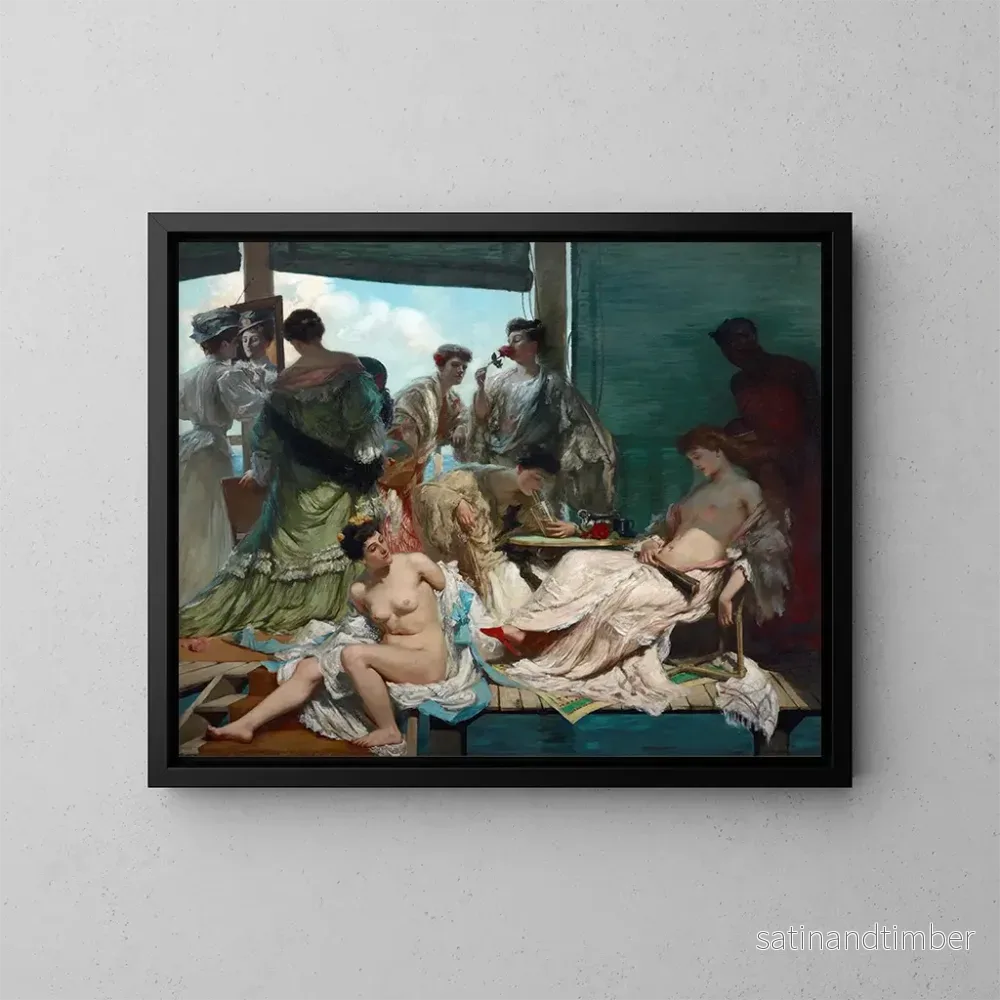 Reproduktion av målningen L'été - Rupert Bunny