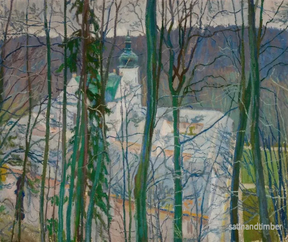 Reproduktion av målningen Vue sur le monastère de Czerna - Stanisław Kamocki - Bild 2