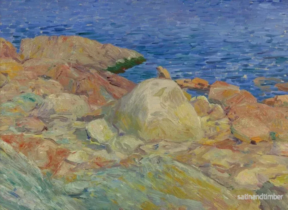 Reproduktion av målningen Eau bleue - Charles Salis Kaelin - Bild 2