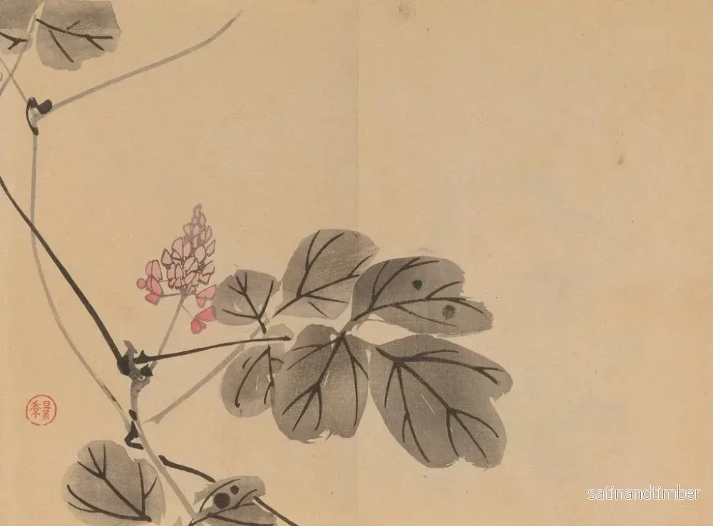 Reproduktion av målningen Keinen shugajō Pl. 36 - Imao Keinen - Bild 2
