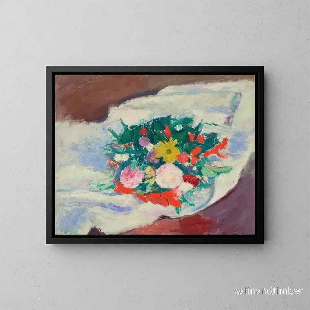 Reproduktion av målningen Blommor - Patrick Henry Bruce