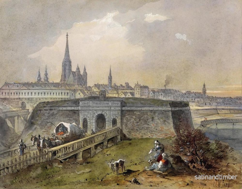 Reproduktion av målningen Vienne 03 - Johann Wilhelm Frey - Bild 2