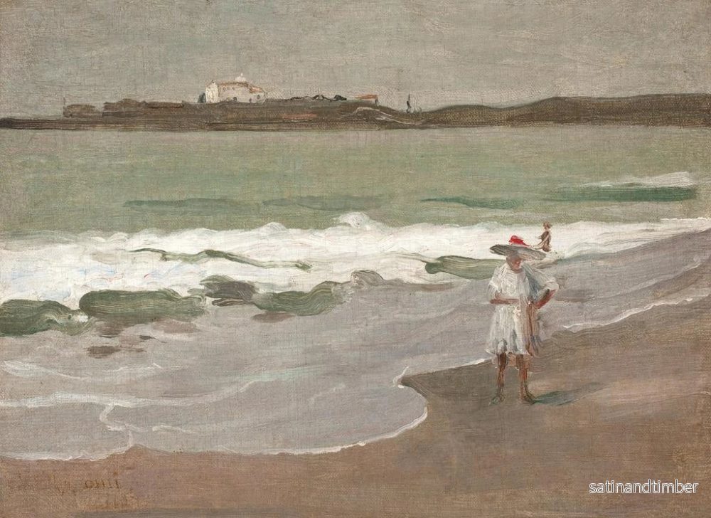 Reproduktion av målningen La petite église de Copacabana - Eliseu Visconti - Bild 2