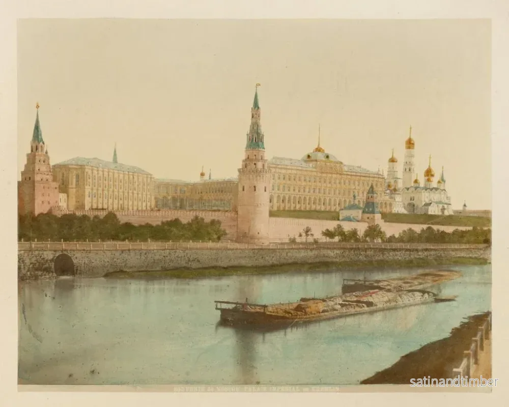 Reproduktion av målningen Vue du Kremlin - J Daziaro - Bild 2