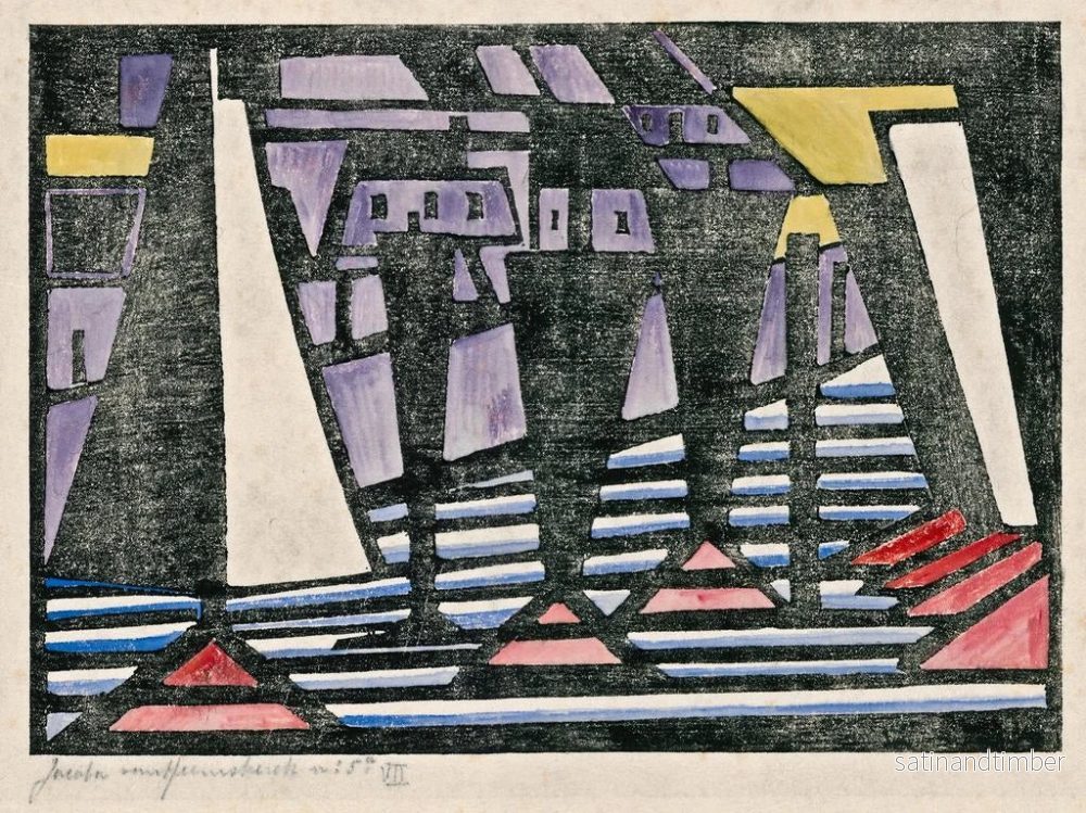 Reproduktion av målningen Composition VII - Jacoba van Heemskerck - Bild 2