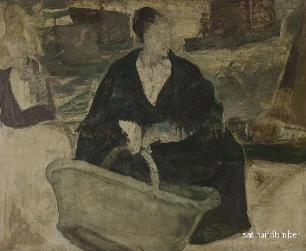 Reproduktion av målningen La femme du pêcheur - Constant Permeke - Bild 2