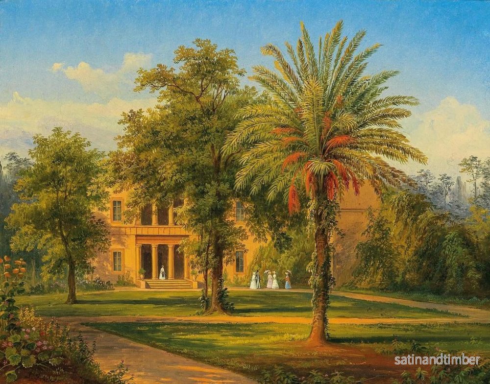 Reproduktion av målningen Rome, vy av villan Torlonia - Longin Christianowitsch Fricke - Bild 2