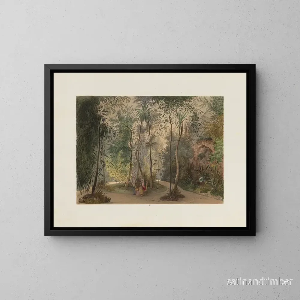 Reproduktion Le jardin d’hiver dans la Hofburg – Franz Antoine — plansch 04 Reproduktion Le jardin d’hiver dans la Hofburg – Franz Antoine — plansch 04