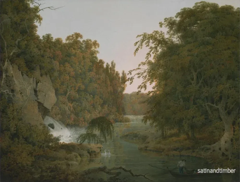 Reproduktion av målningen Dovedale - Joseph Wright de Derby - Bild 2