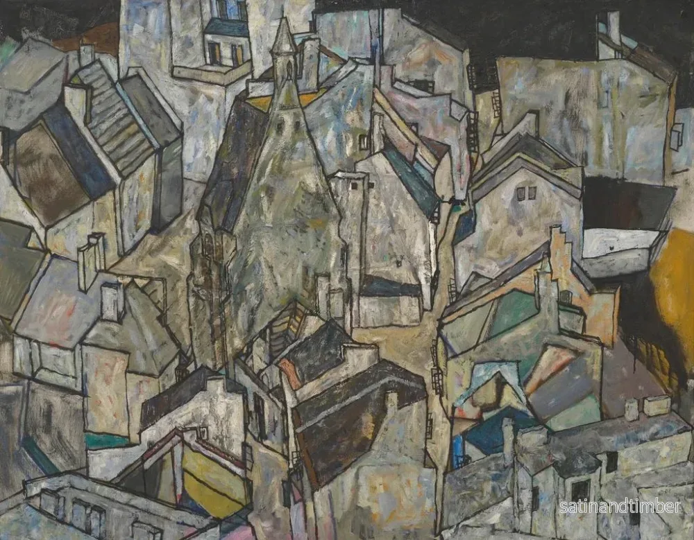 Reproduktion av målningen Mdling II - Egon Schiele - Bild 2