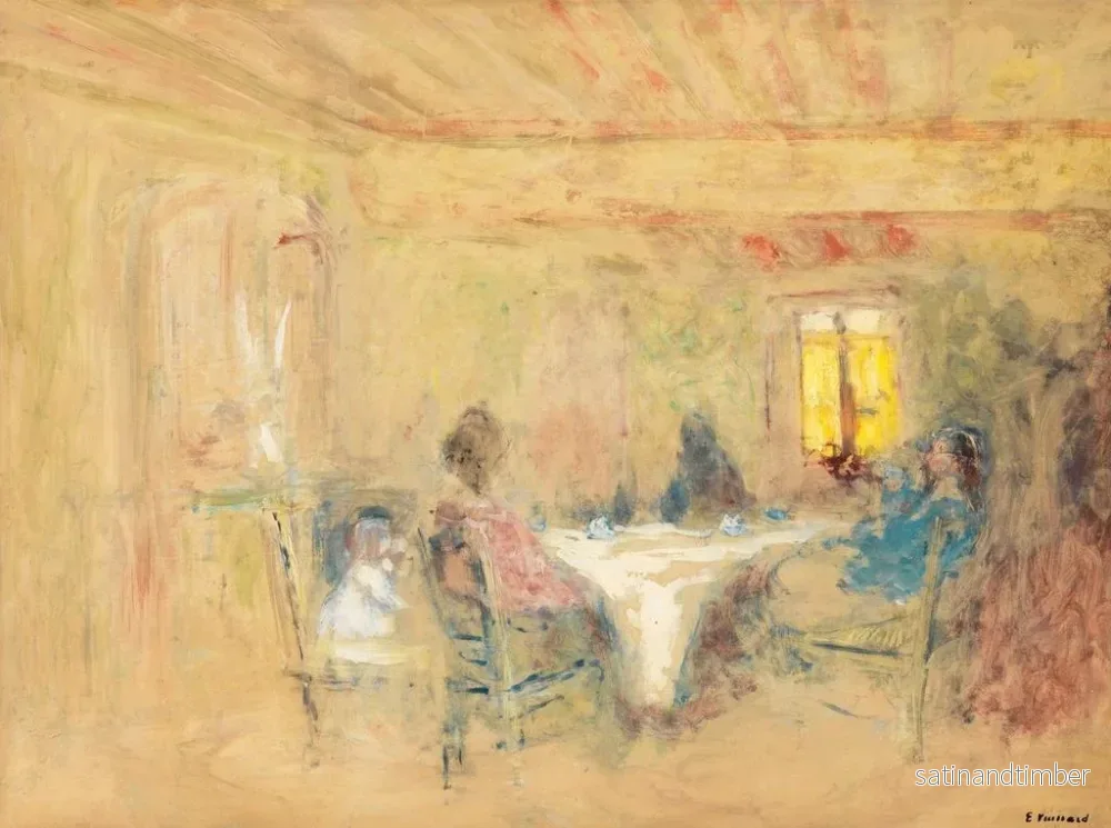 Reproduktion av målningen Bord - Édouard Vuillard - Bild 2