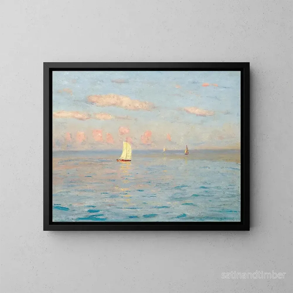 Reproduktion av målningen Bateaux à voile - Nikolai Nikanorovich Dubovskoy
