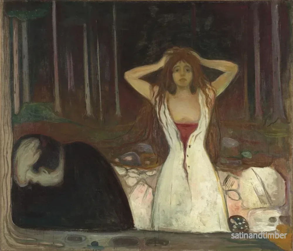 Reproduktion av målningen Cendres - Edvard Munch - Bild 2