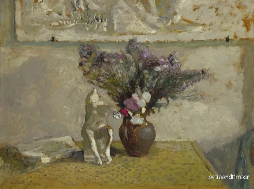 Reproduktion av målningen Naturtavla med Leda - Édouard Vuillard - Bild 2