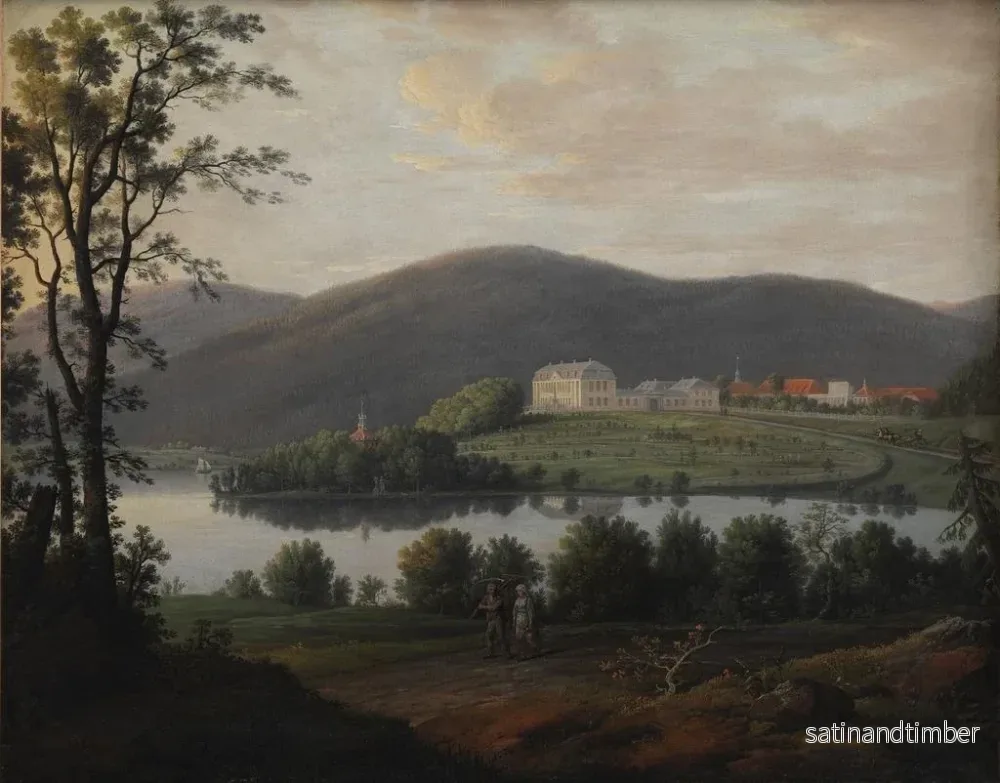 Reproduktion av målningen Vue de Bogstad en Norvège - Erik Pauelsen - Bild 2