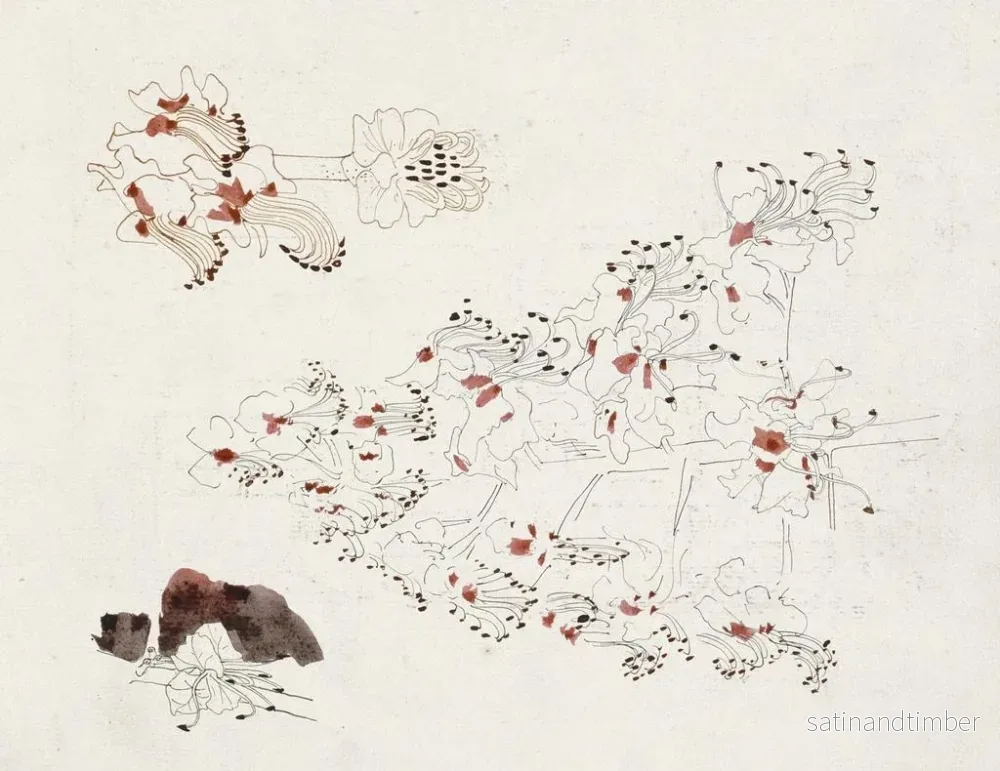 Reproduktion av målningen Blommor - Carel Adolph Lion Cachet - Bild 2