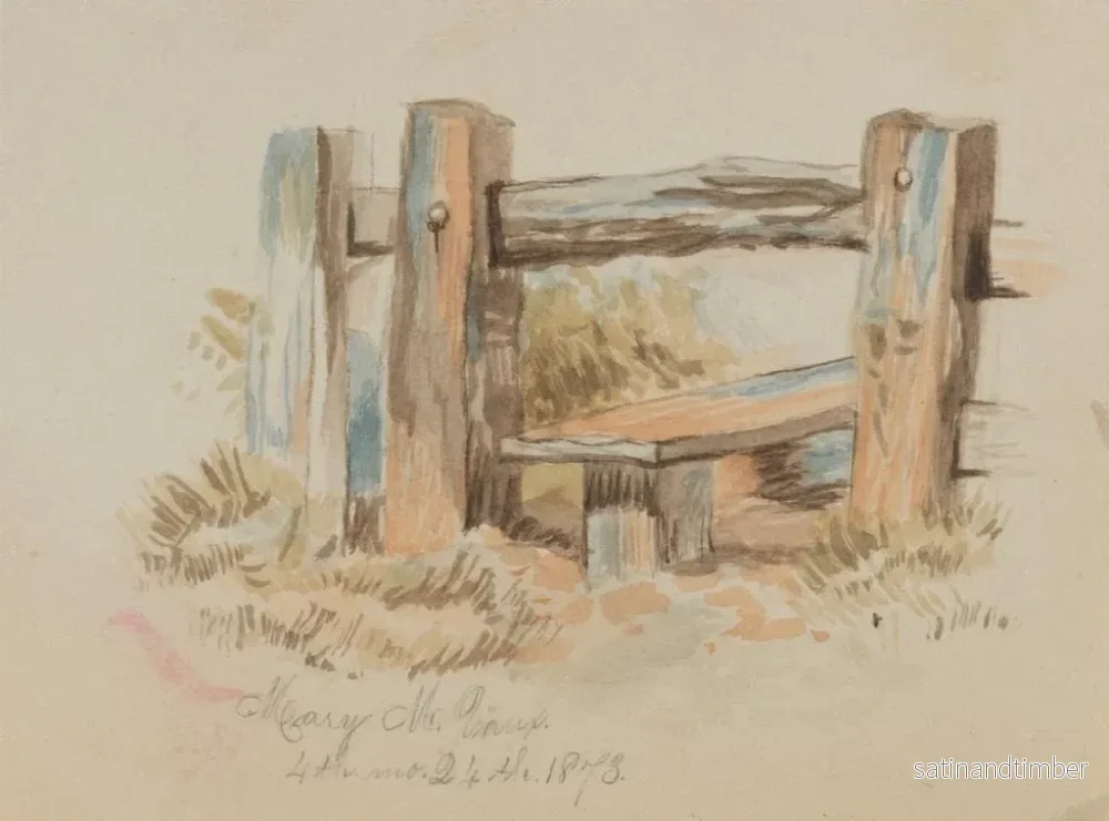 Reproduktion av målningen Style - Mary Vaux Walcott - Bild 2