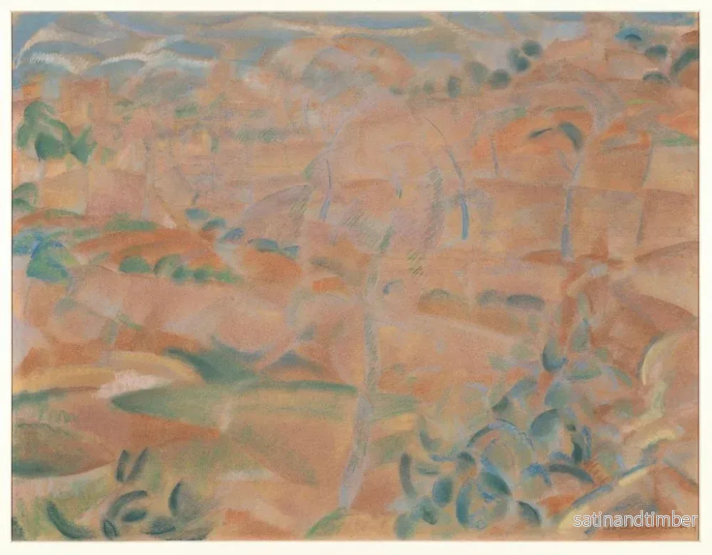 Reproduktion av målningen Landskap på Mallorca - Leo Gestel - Bild 2