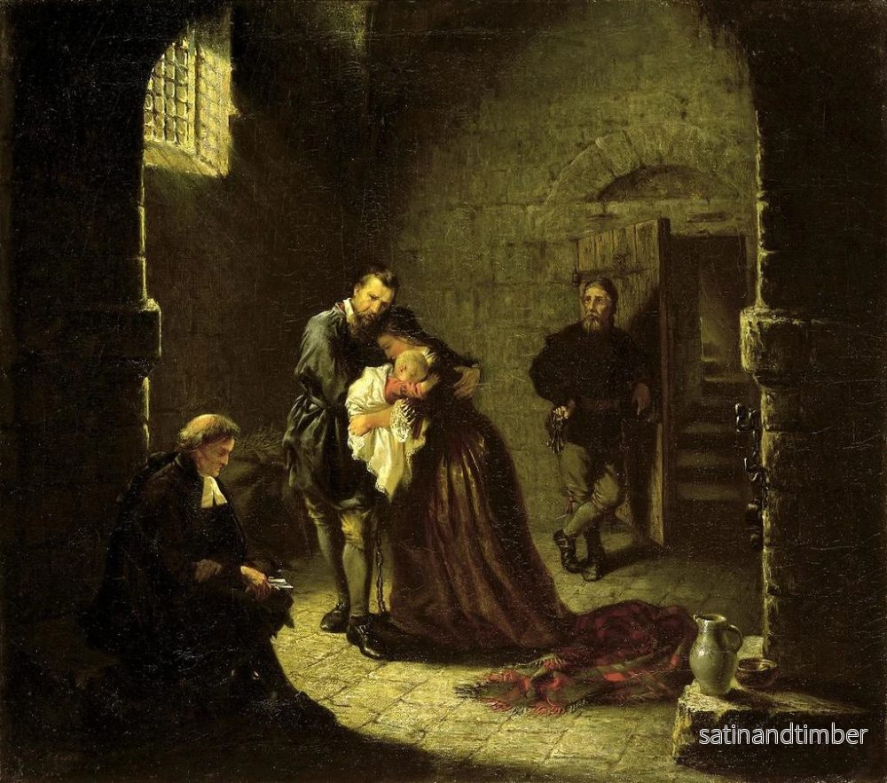 Reproduktion av målningen Scène de prison - John Adams l'Ancien - Bild 2