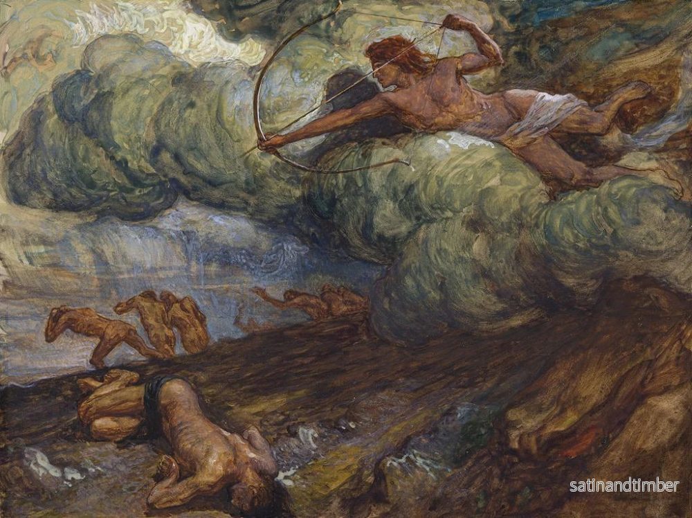 Reproduktion av målningen Les impies ne tiendront pas. - James Tissot - Bild 2
