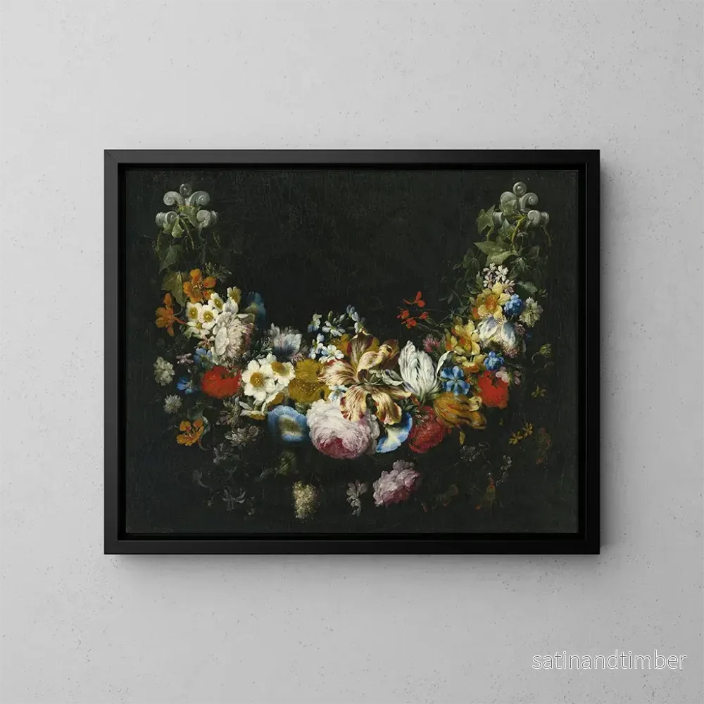 Reproduktion av målningen En bukett blommor - Gaspar Peeter Verbruggen den äldre