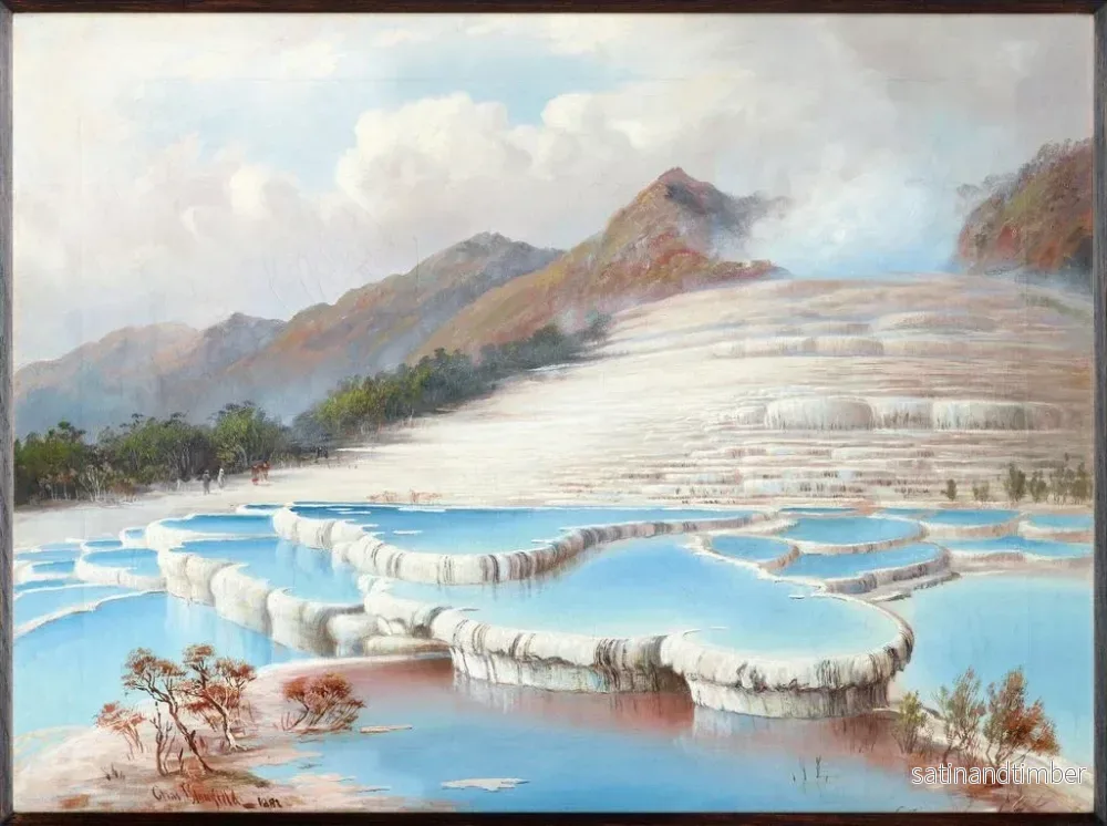 Reproduktion av målningen Terrasses blanches - Charles Blomfield - Bild 2