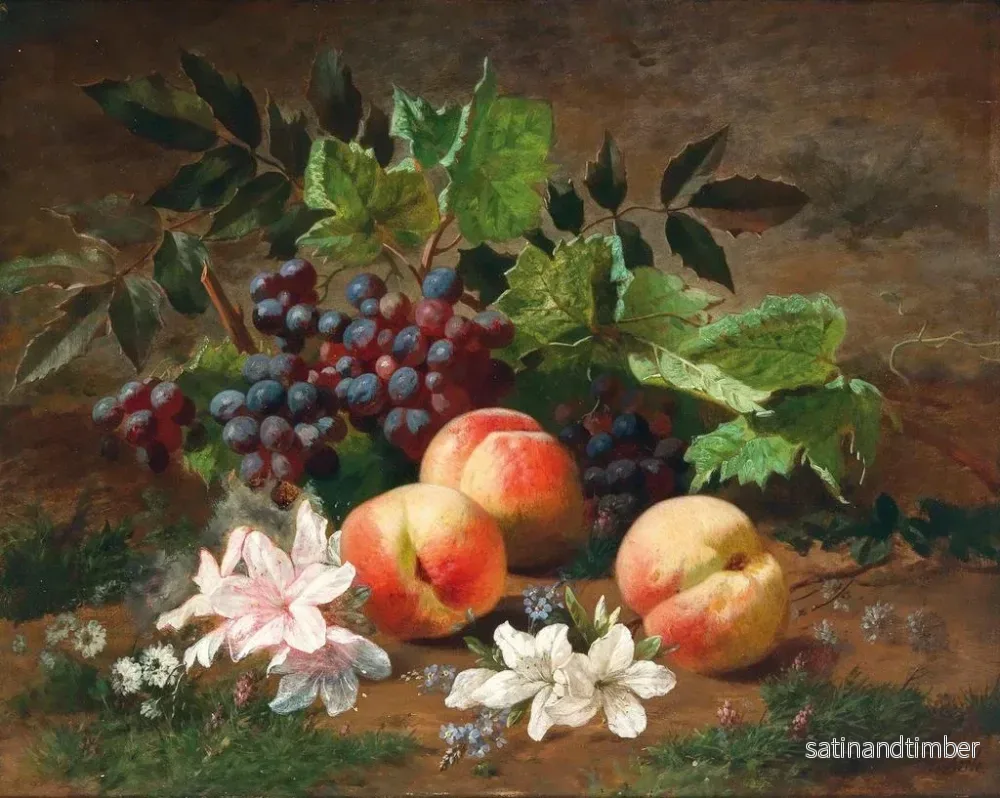 Reproduktion av målningen av frukt- och vinranka - Henri Rousseau - Bild 2