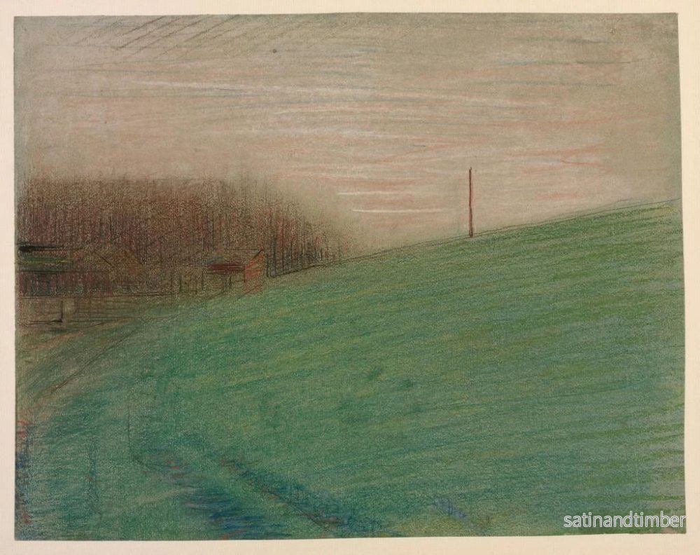 Reproduktion av målningen La Prairie - Georges Seurat - Bild 2