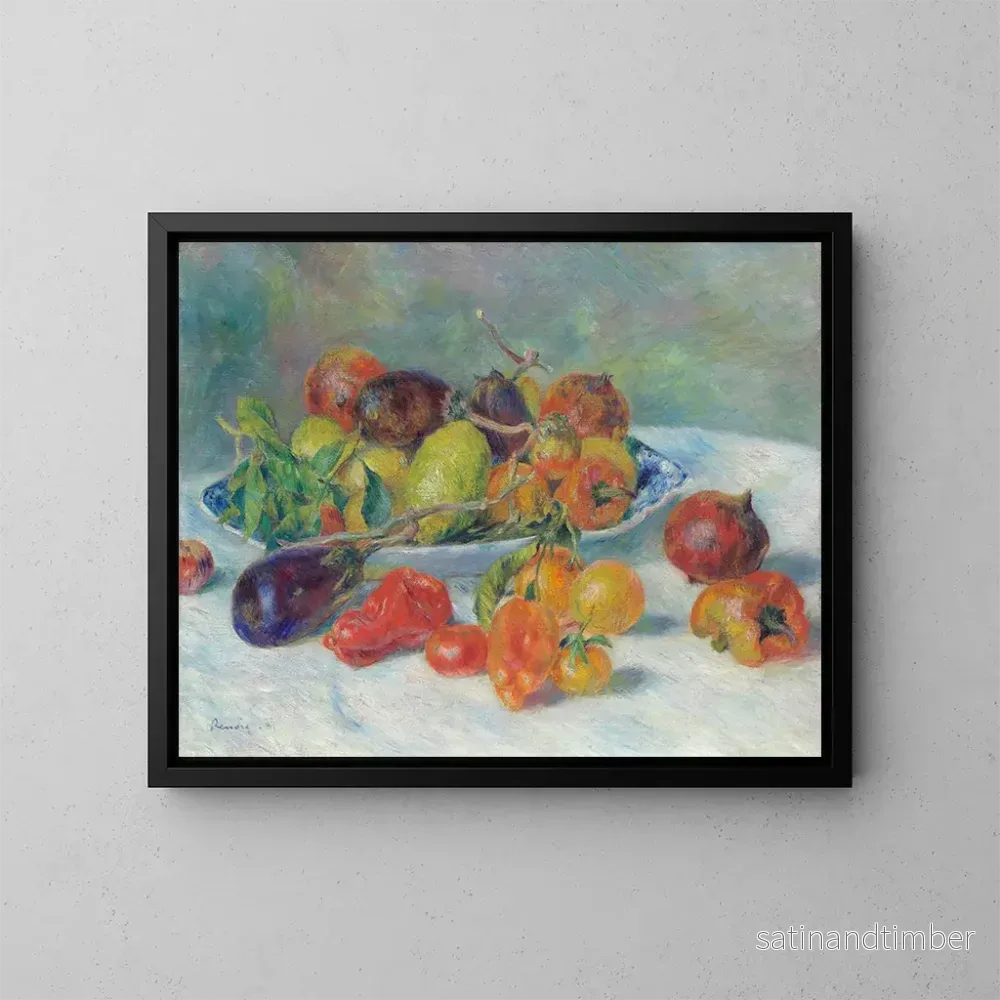 Reproduktion av målningen Frukt från södra Frankrike - Pierre-Auguste Renoir