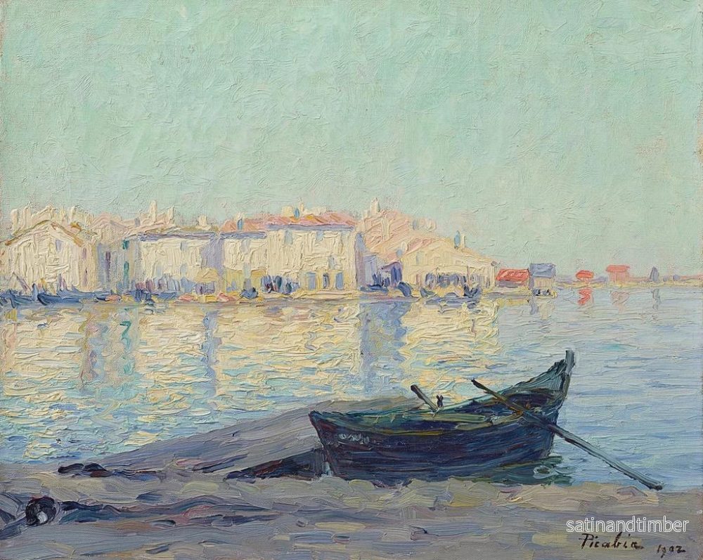 Reproduktion av målningen Oskapat konsttryck, Port de Martigues - Francis Picabia - Bild 2