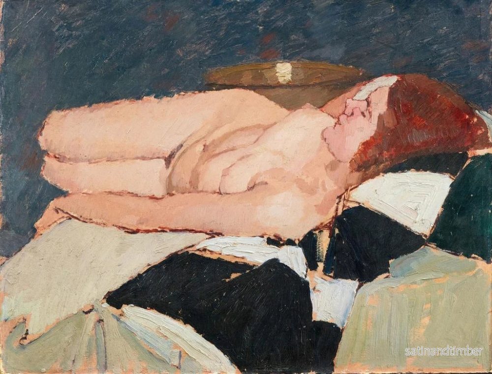 Reproduktion av målningen Nu de femme - Oscar Ghiglia - Bild 2